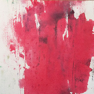Setje kunstkaarten abstract