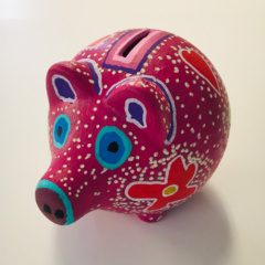 spaarpot roze varken