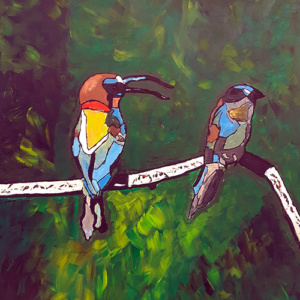 Schilderij “Mix it up”