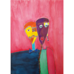 Schilderij “Meneer en Mevrouw Picasso”