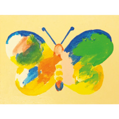 Schilderij Nog een Vlinder