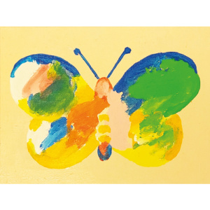 Schilderij Nog een Vlinder