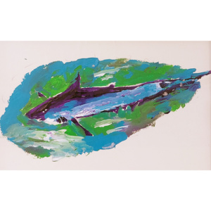 Schilderij Hai haai 1