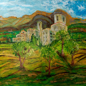 Schilderij Toscane