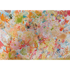 Schilderij Onderwaterwereld disco 2