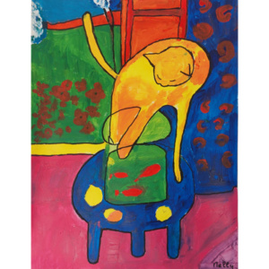 Schilderij Kat 1