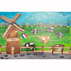 Schilderij De molen
