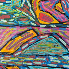 Schilderij Morgenlied van dromen